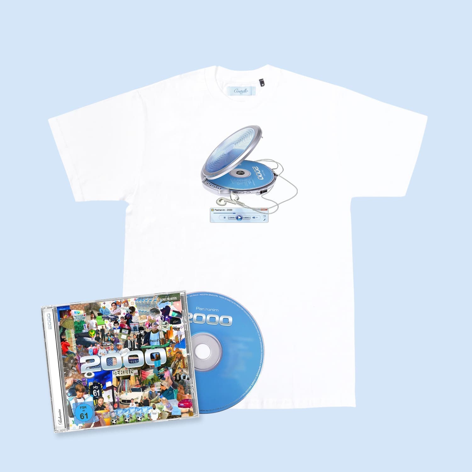 Pashanim 2000 Album CD + Shirt nummeriert & limitiert 362890